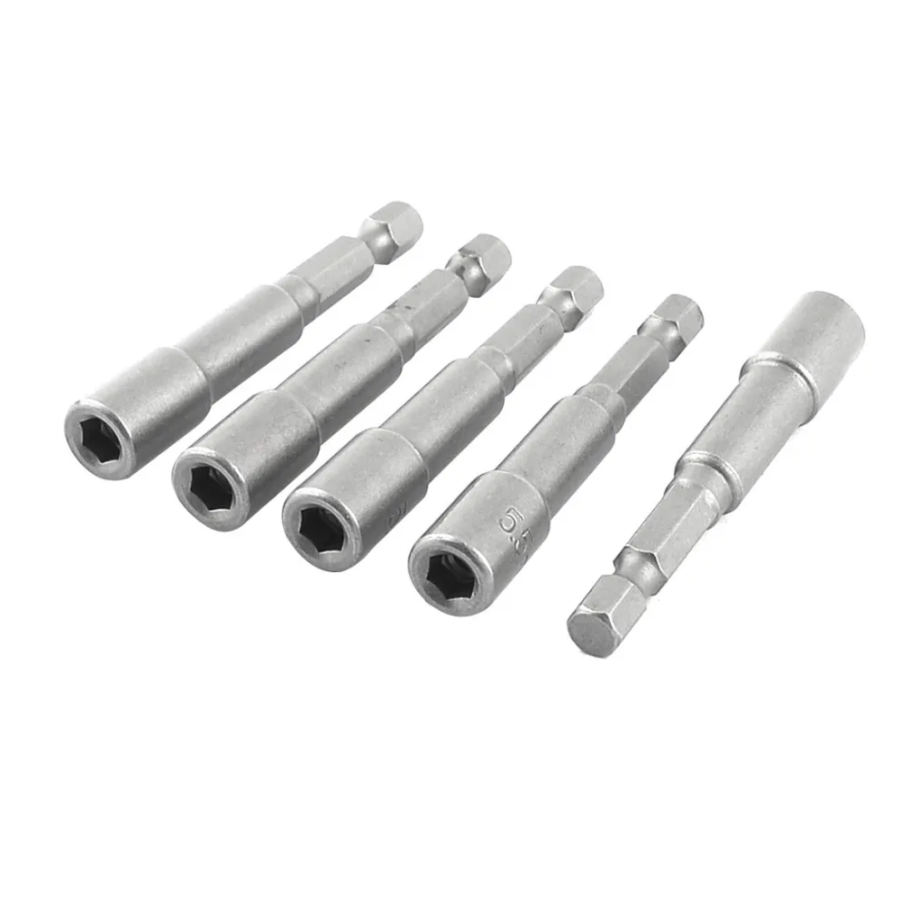 UXCELL 5 шт. 1/4 &quotхвостовик мм шестигранный гаечный ключ штифтовый 11x65 общий размер |