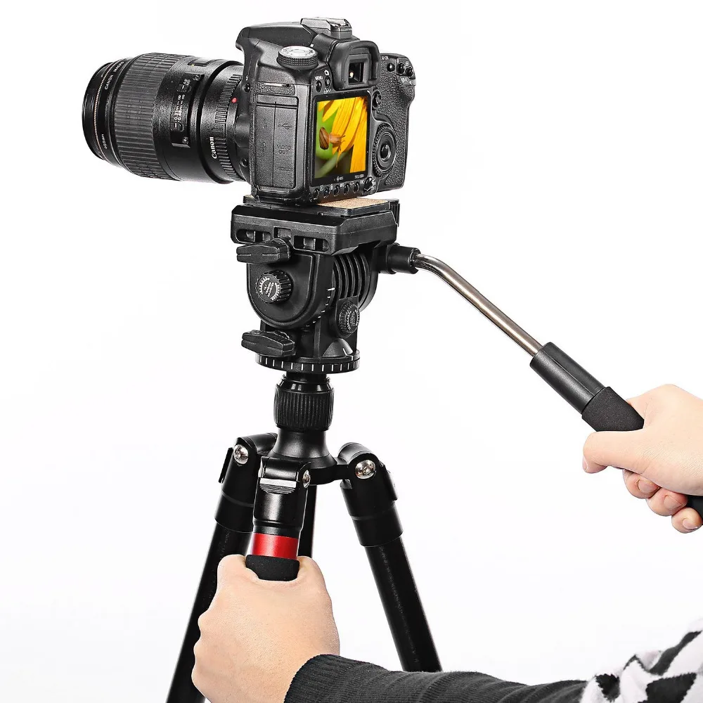 Профессиональный Гибкий Алюминиевый Штатив Neewer для камеры монопод головка Canon