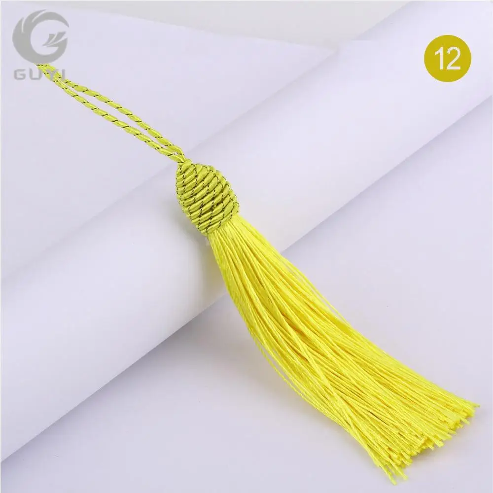 Color No.12 10 шт./лот 20 цветов доступны DIY кисточки DIY аксессуары нитки шелковые кисточки товары для украшения дома - Цвет: Color No.12