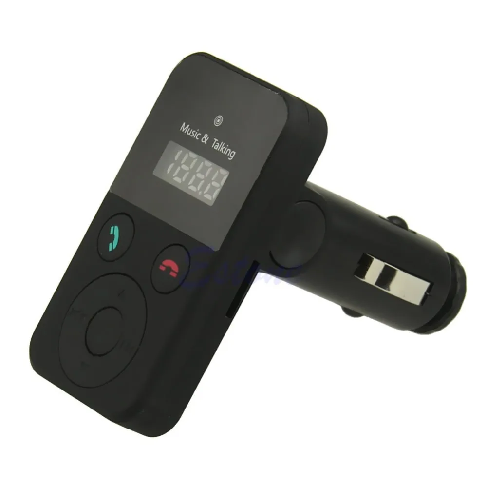 1 комплект автомобильный громкой связи Bluetooth MP3 беспроводной fm передатчик USB SD ЖК