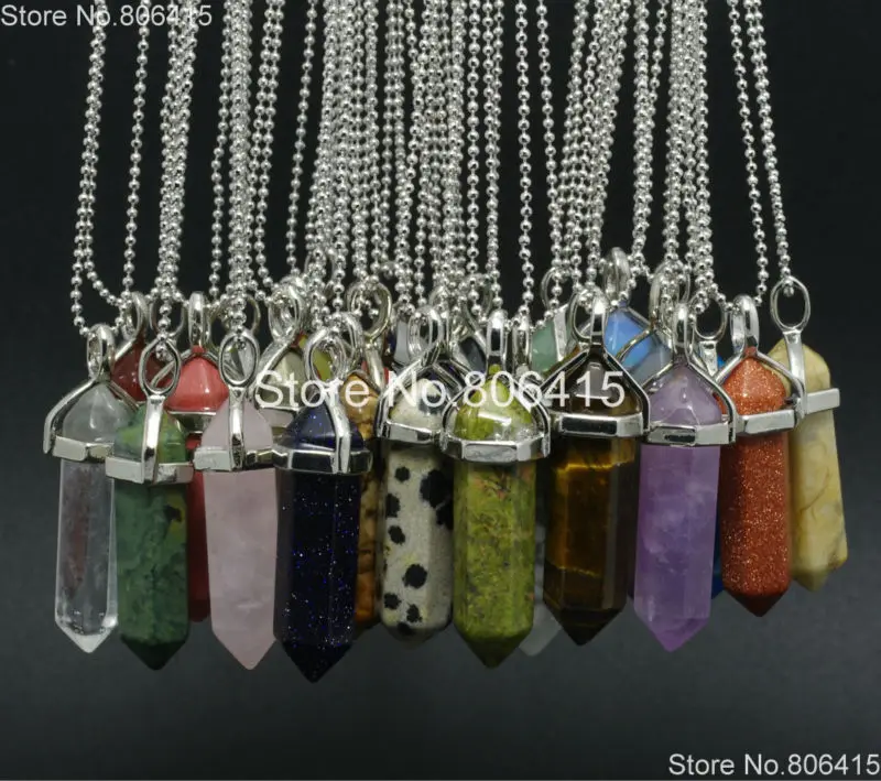 Натуральный черный оникс шестигранные драгоценные камни острый целительная