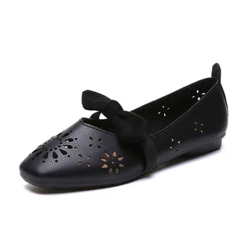 Женские сандалии женская повседневная обувь удобная кожаная на плоской подошве