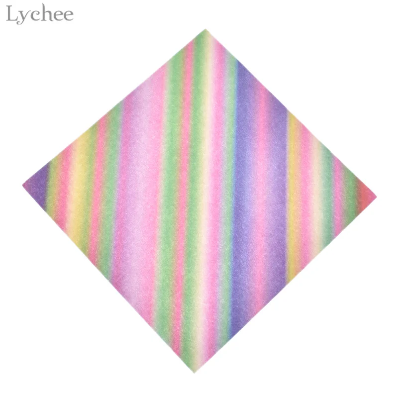 Lychee Life 15 см градиентная радужная бумага для оригами сделай сам Детская складная