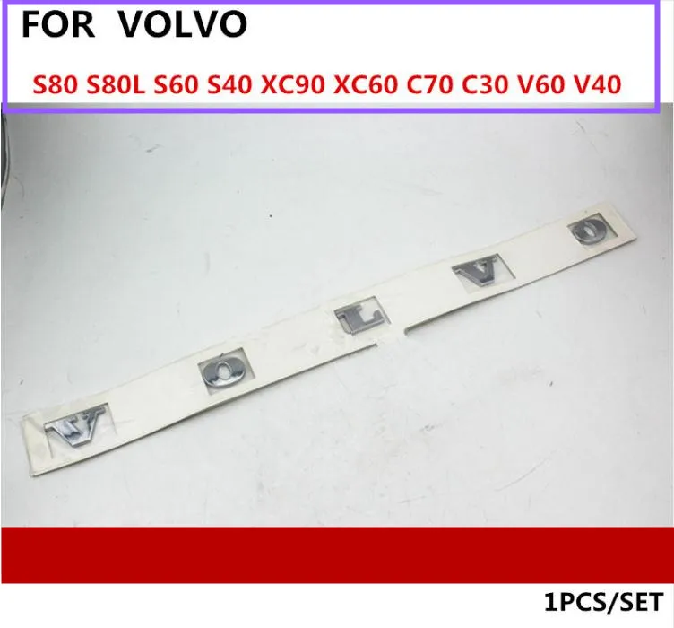 Значок эмблема для багажника VOLVO C70 C30 S60 S60L XC90 XC60 V60 V40 S80 S80L|Хромирование| |