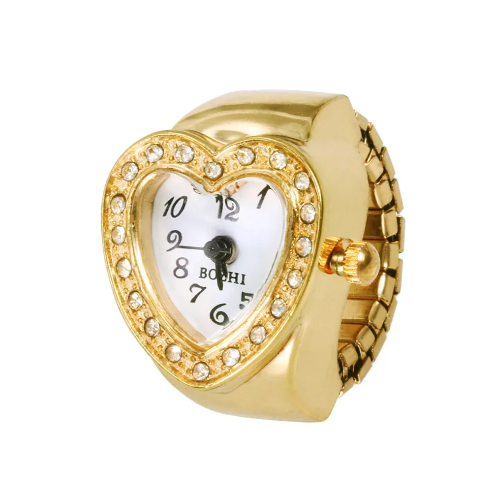 

Relogio Feminino New Hot Sale Fashion Dial Quartz Analog Watch Creative Steel Cool Elastic Quartz Finger Ring Watch 2021