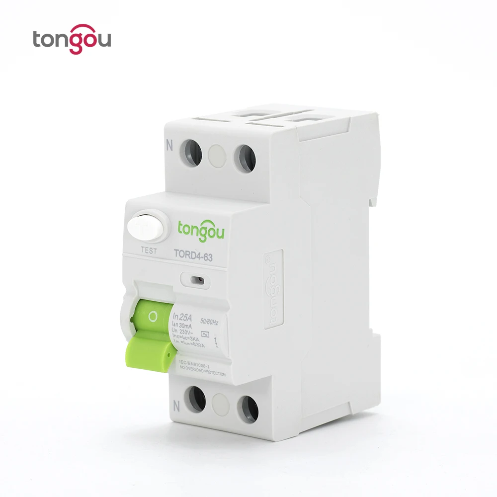 2P 25A RCD RCCB AC 110V 230V 30mA Magnetic Residual Current Circuit Breaker TORD4-63 | Обустройство дома