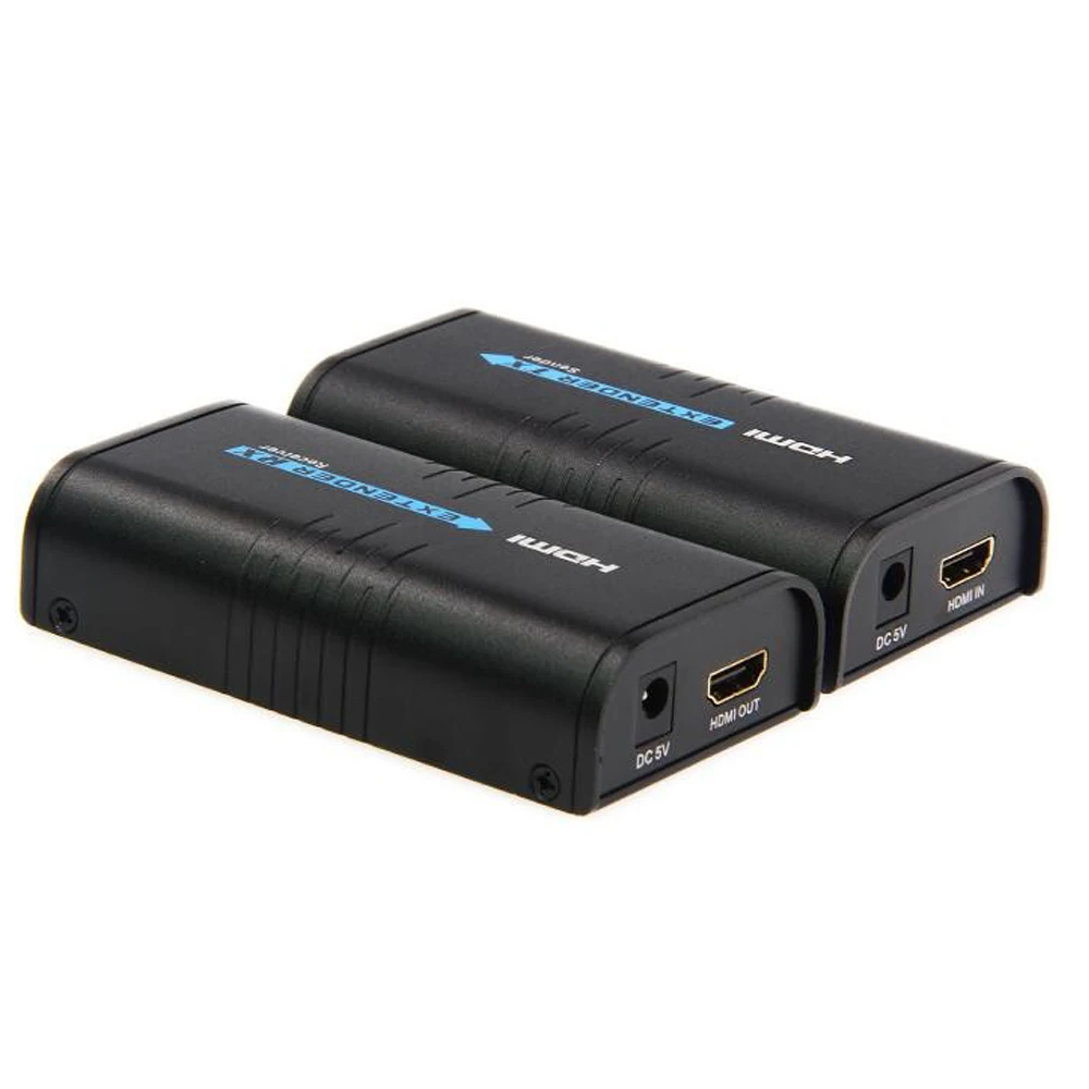 LKV373A V3.0 удлинитель-расширитель HDMI по cat5e/6 кабель до 120 м TCP/IP 3D и 1080P для PS4 синий dvd-плеер, HDTV