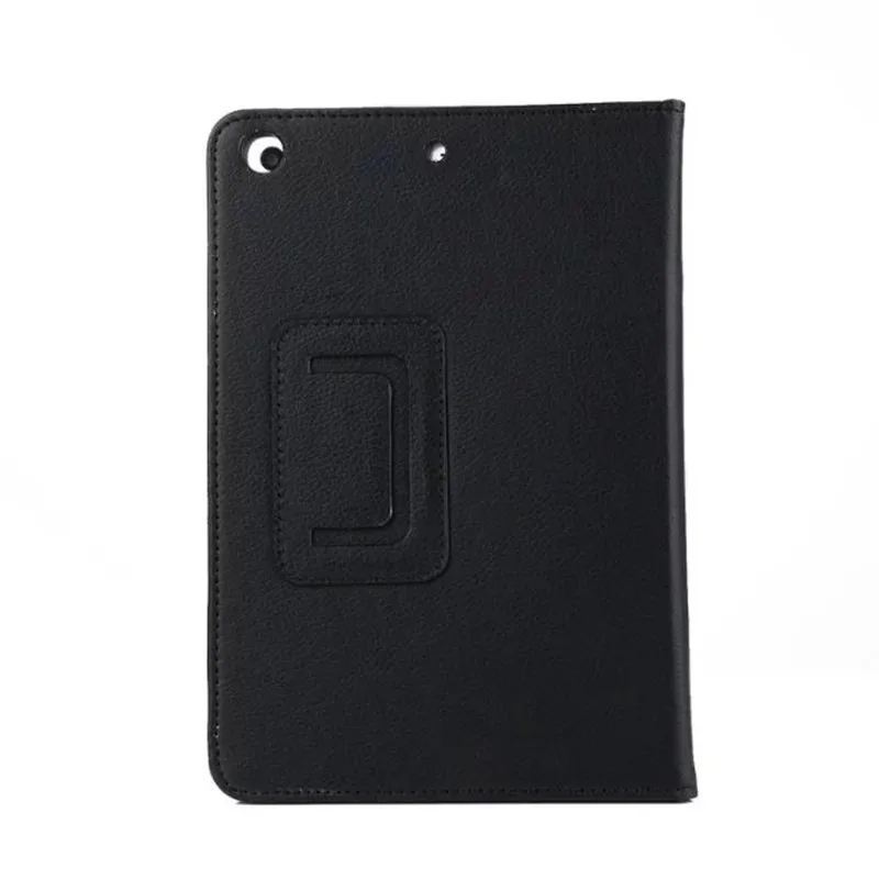 black Для Ipad Mini 1 2 3 Модный деловой чехол из искусственной кожи личи для Ipad Mini 1 2 3 7,9 дюймов РЕТРО откидной Гибкий тонкий чехол с подставкой - Цвет: black
