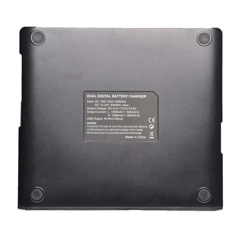 LCD двухканальный USB AC DC зарядное устройство Быстрая зарядка для Canon LP E6 EOS 5D Mark IV III