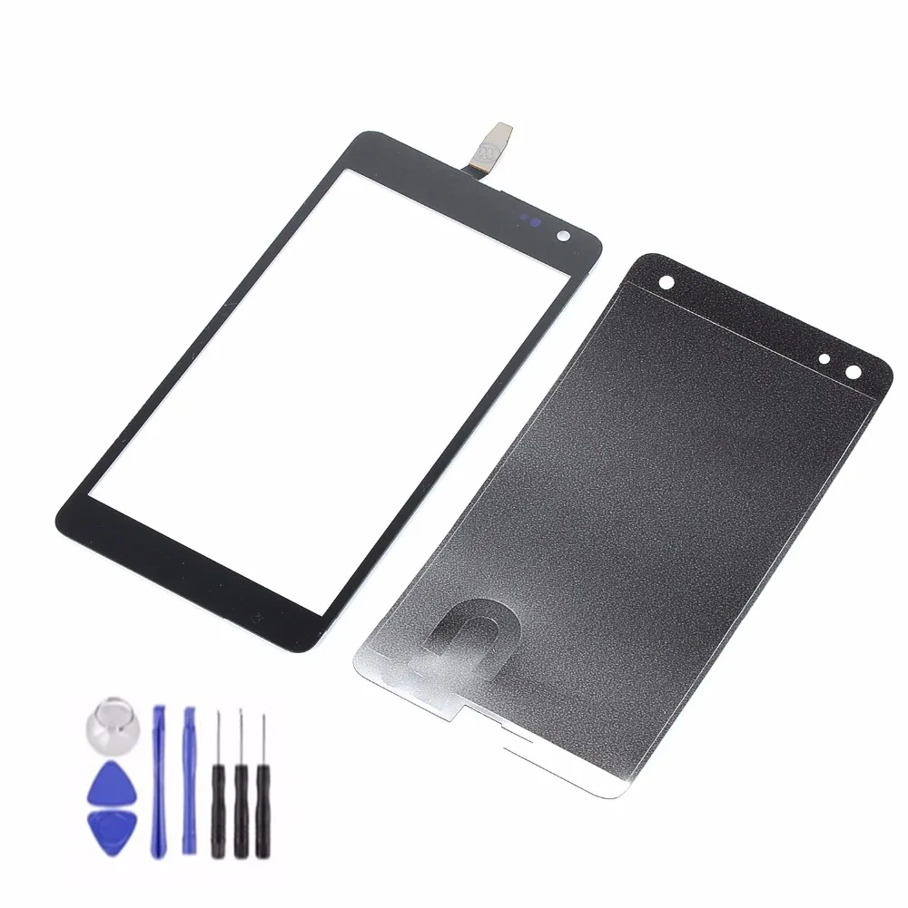 Для Microsoft Nokia Lumia 535 N535 CT2S1973 CT2C1607 корпус сенсорный дигитайзер панель Стекло + клей