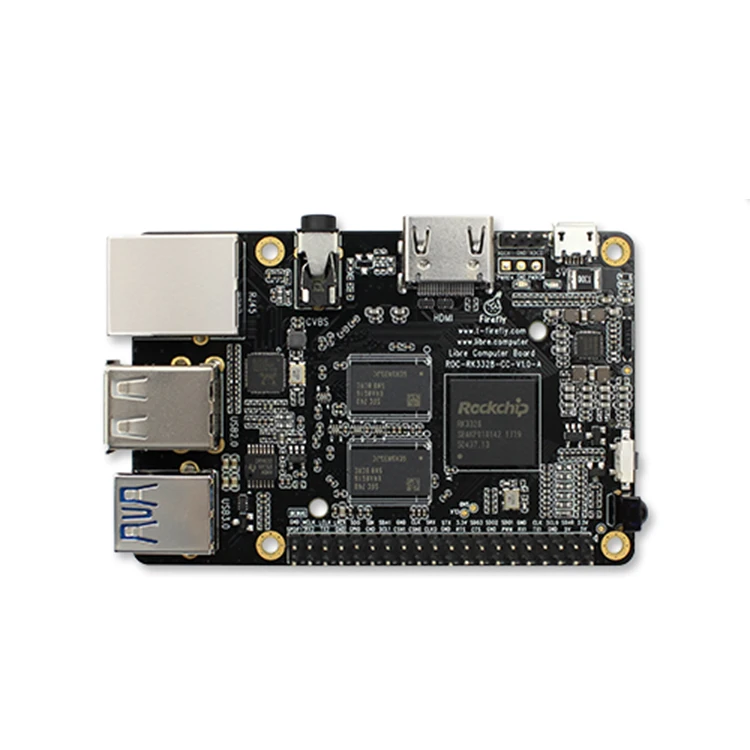 Firefly-RK3328 quad core 64 Материнские платы с открытым исходным кодом Поддержка Android/Linux super