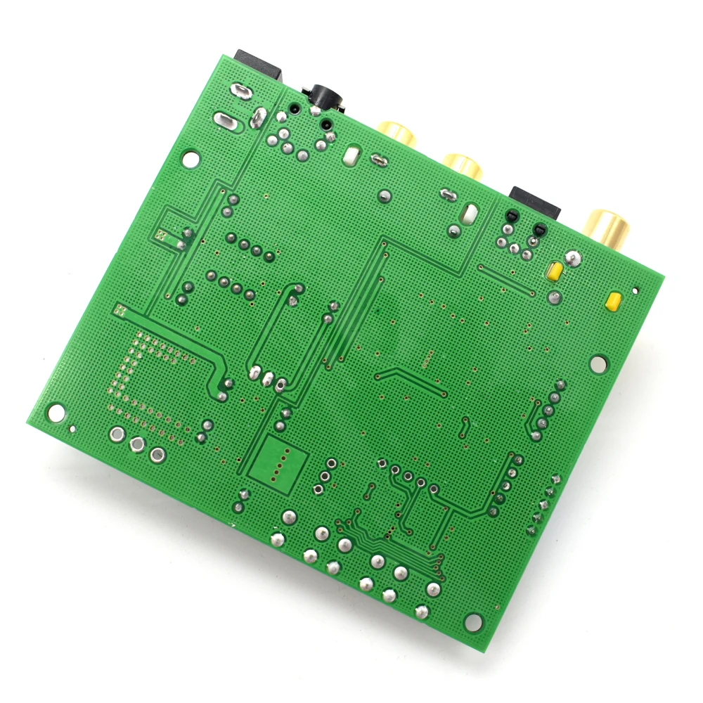 ES9038Q2M I2S IIS DSD доп коаксиальный SPDIF волокна цифровой аудио ЦАП Декодер совета RCA+ 3,5 терминал DC 9-15 В A9-012