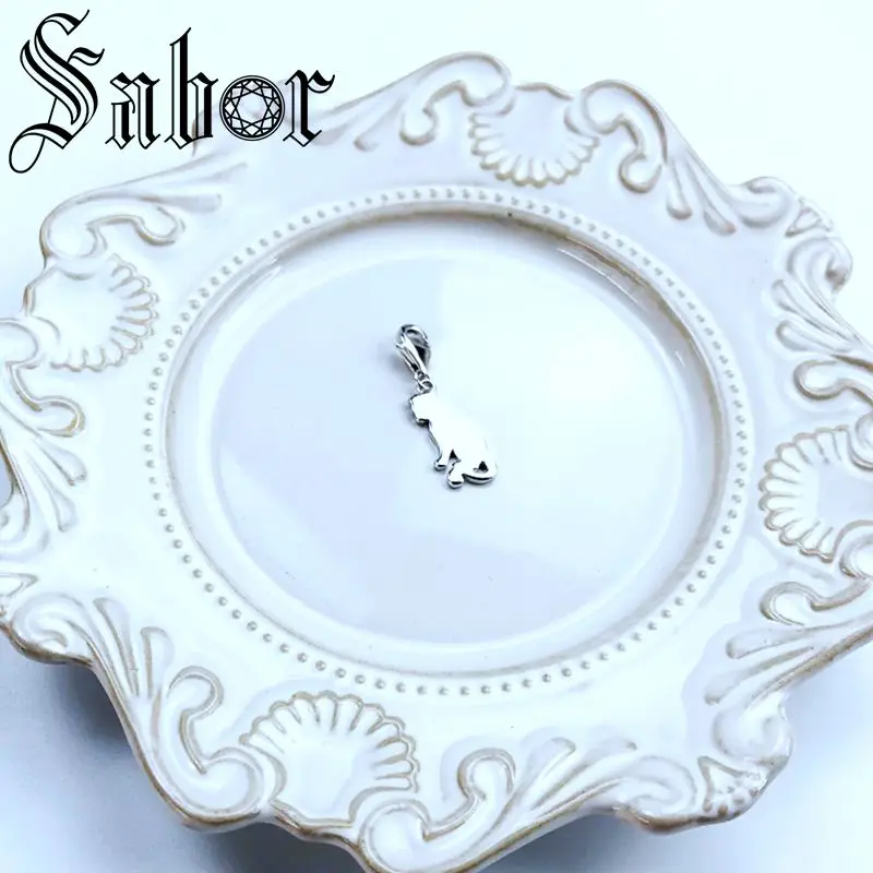 Little Cat Kitten Charms 2020 Summer Brand New Fashion Cute Gift Silver color plated DIY Jewelry Making for Women Men Pet thomas | Украшения
