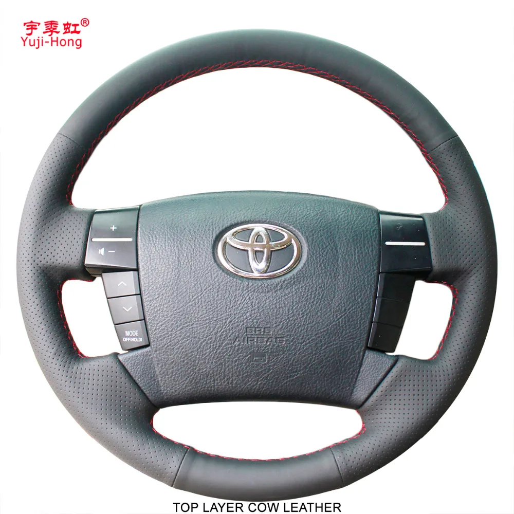 Чехлы на рулевое управление Yuji Hong чехол для Toyota MARK X REIZ 2006 2009 сшитый вручную