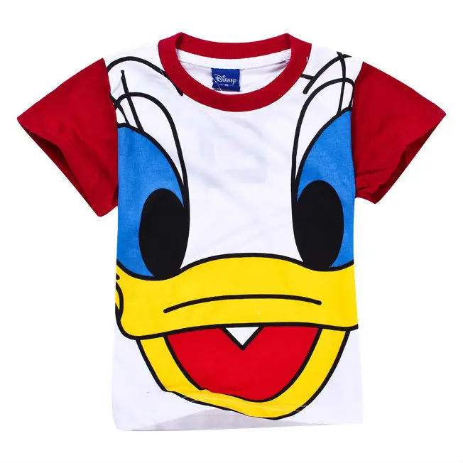 boys shorts Cartoon cute Fashion children's t-shirts kids girls short sleeve t-shirt printed tees tops clothing | Мать и ребенок