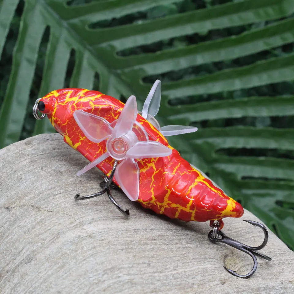 Новый Whopper Cicadas Popper 9 5 см/15 г Поверхностная приманка наживка искусственная жесткая