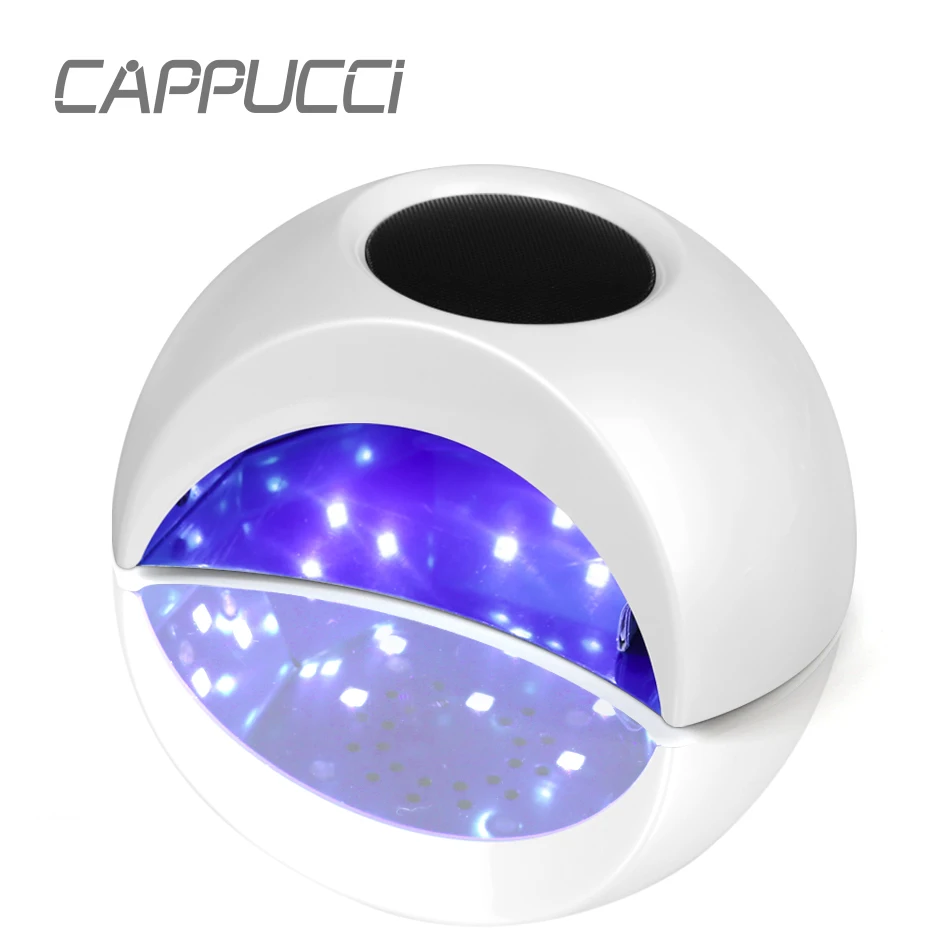 Cappucci Сенсорный экран 36Вт Led уф лампа для ногтей С Отрицательные ионы Охлаждающий вентилятор