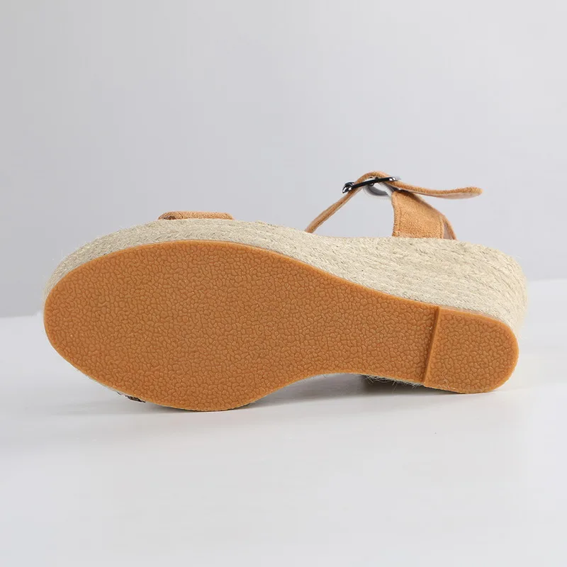 Oeak/Летняя обувь; Zapatos De Mujer; женские босоножки на ремешке; женские босоножки на платформе; обувь на танкетке; повседневная женская обувь с открытым носком; Прямая поставка