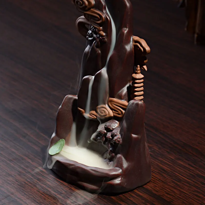 Креативная яркая горелка в виде полумесяца башня с обратным потоком конусы для