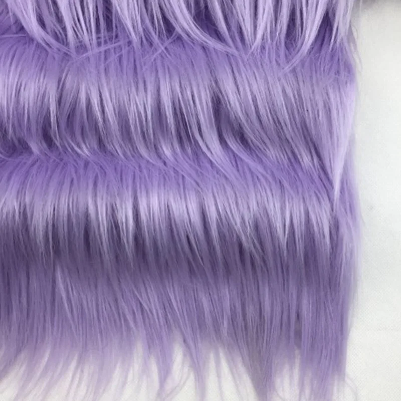 Длинная шелковая пляжная шерстяная мягкая плюшевая одежда фиолетового цвета с