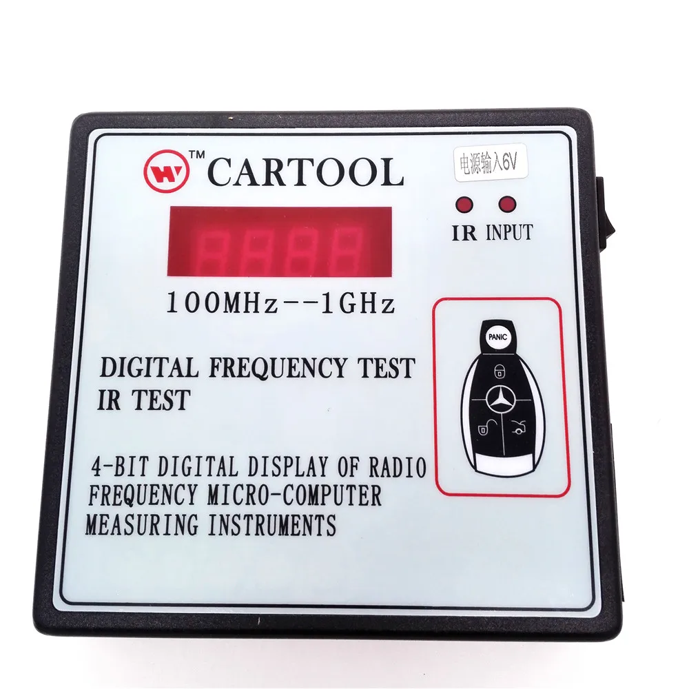 4 битный цифровой дисплей радиочастоты ИК тест микрокомпьютерные измерительные