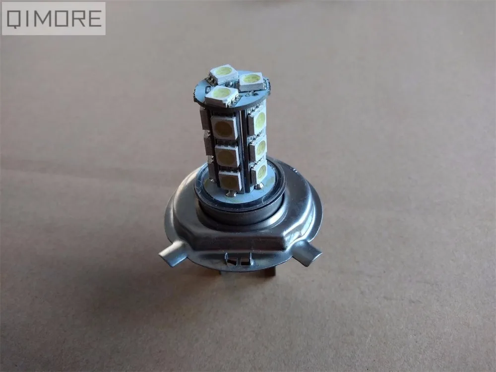 1 шт 12 в 5050 18 SMD 18 светодиодный H4 лампа противотуманная фара фонарь светодиодный лампы для автомобиля скутер мотоцикла/белый или синий свет