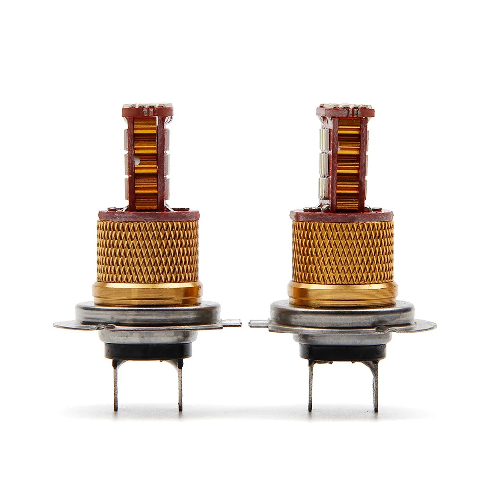 Комплект из 2 предметов белый Универсальная автомобильная H7 4014 Chip 12V 33 SMD