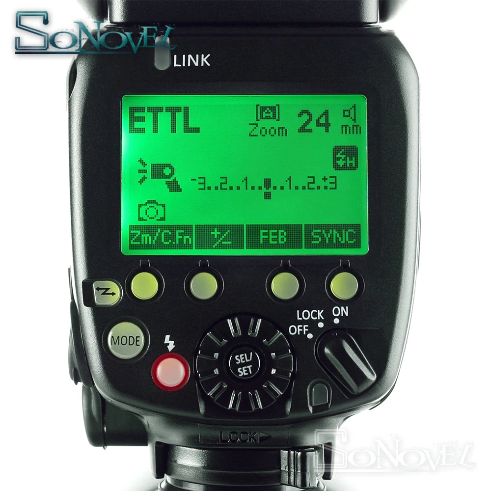 Высокоскоростная вспышка Shanny Master SN600SC Sync 1/8000s GN62 Flash speed lite для Canon 80D 77D 70D 60D 5Ds 7D 6D 5D
