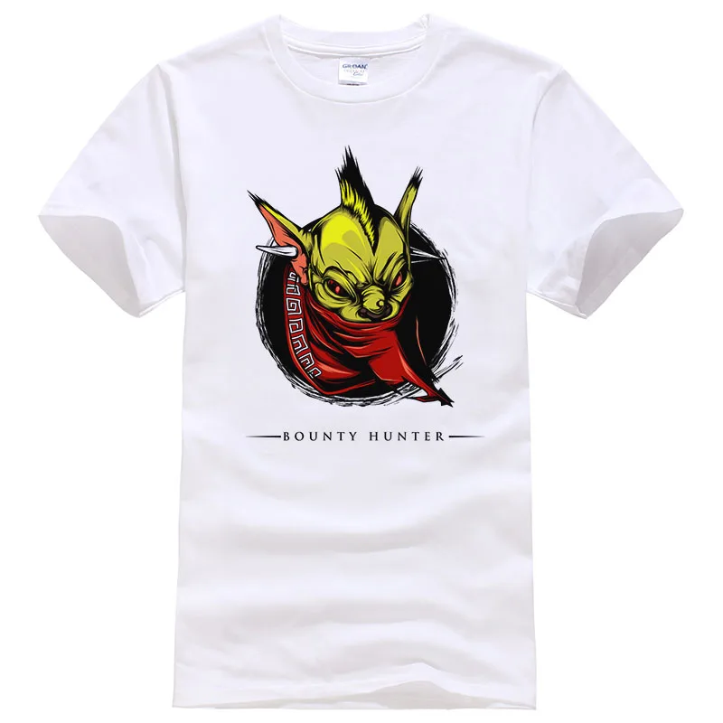 Футболка Dota 2 мужская с принтом охотника за головами лето 2016 повседневная