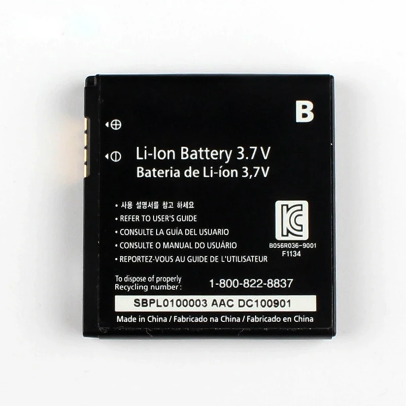 Новый литий-ионный аккумулятор Fesoul большой емкости для LG GD880 KV700 S310 GD510 | Мобильные