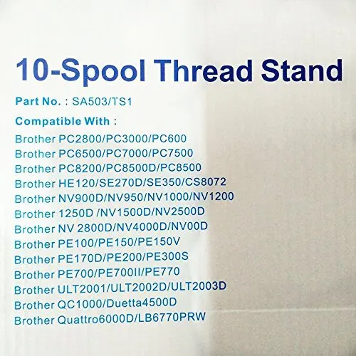 Подставка ниток 10 катушка для Brother PE770 LS2125i XL2230 SA503 подставка|brother label maker tape|brother hl 2140