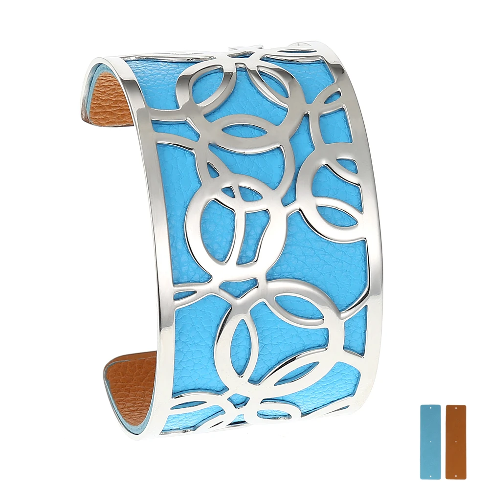 Сменный Большой Браслет-манжета изготовленный из нержавеющей стали 40 мм 2020 |