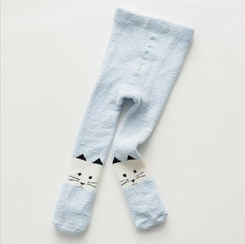 Теплые колготки Детские хлопковые флисовые Колготки для маленьких девочек
