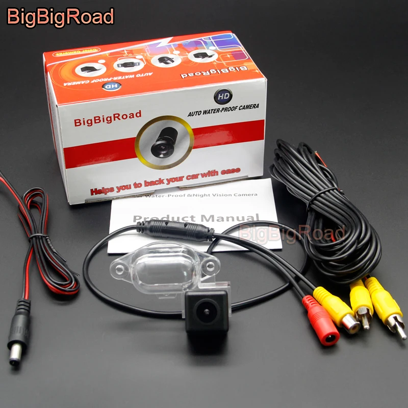 BigBigRoad заднего вида паркинг CCD Камера для Nissan NV200 NV 200 Evalia 2009-/X-Trail X Trail T30 2001-2007