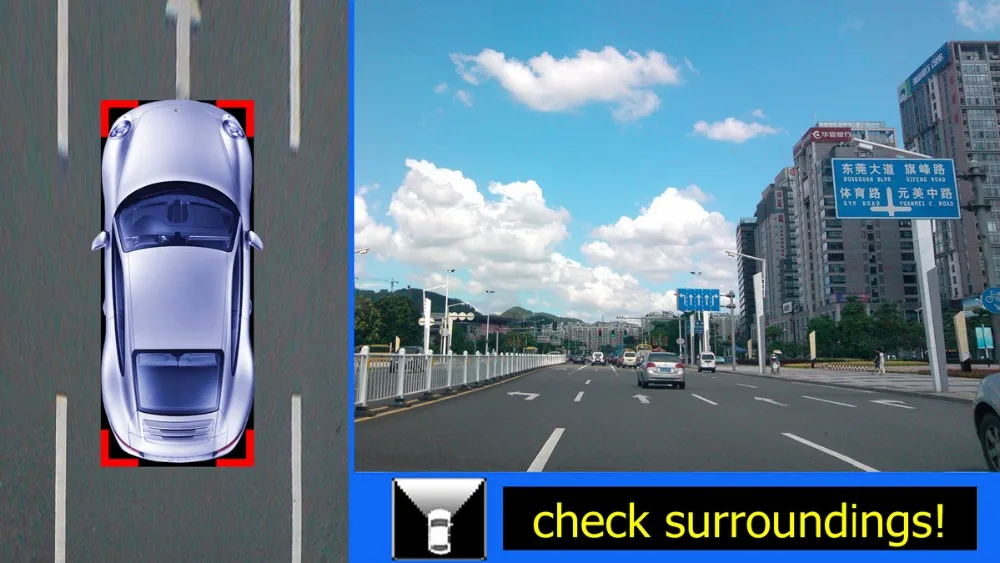 Автомобильный видеорегистратор WEIVISION 360 с видом птичьего полета система записи 4HD