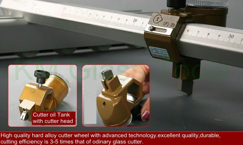 Фотодержатель для сверл с колесиком резака стекло 6 ~ 12 мм. Используется