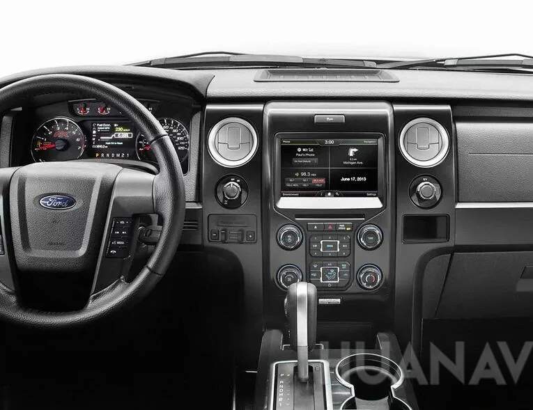 Android Tesla стиль автомобиля нет dvd-плеер gps навигация для Ford F150 2009- Автомобильный мультимедийный радио плеер магнитофон головное устройство