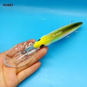 Рыболовная приманка NOEBY, 1 шт.лот, с большим языком, 32 г73 г, новые цвета, медленно тонущие, с объемными глазами, искусственная, жесткая