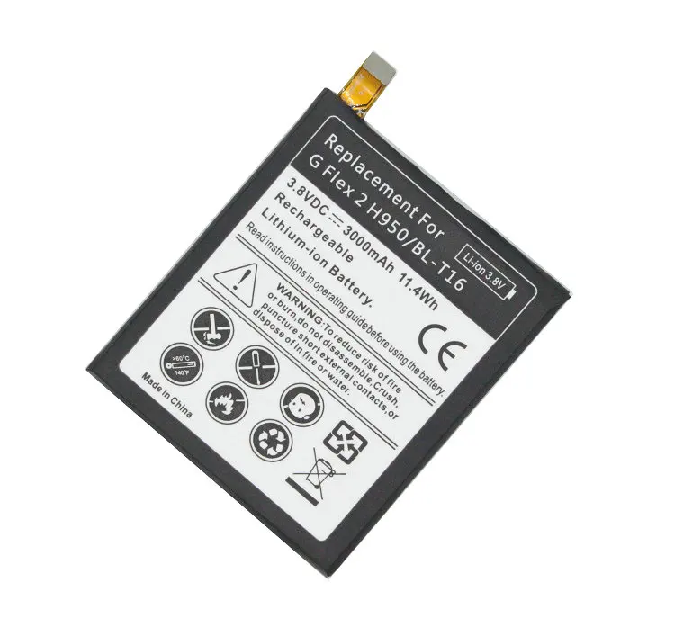 2 шт./лот 3000 мАч/11.4Wh BL T16 / Замена литий ионная аккумуляторная батарея для