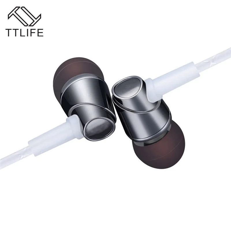 Оригинал TTLIFE Марка 3.5 мм наушники-Вкладыши Наушники с Технологией Super Clear Bass