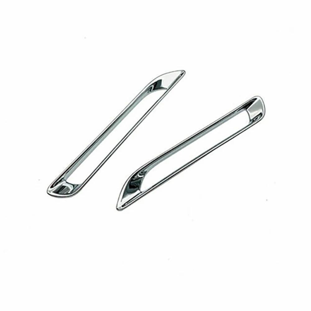 2Pcs Rear Fog Light Lamp Cover ABS Chrome Trim Strip Garnish For 2019 Toyota RAV4 Car Frame Sticker | Автомобили и мотоциклы