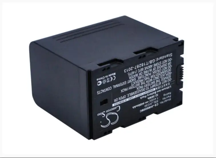 Cameron Sino 4400mAh battery for JVC GY-HM200 HM600 HM600E HM600EC HM650 HM650EC HMQ10 HMQ10E LS300CHE SSL-JVC50 | Электроника