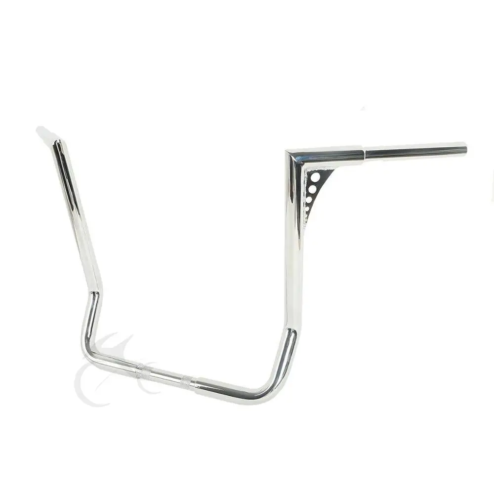 Chrome Мотор 1-1/" 18" дьявол обезьяна бары руль для Harley Dressers Baggers Electra Glide Touring FLHT FLHTC 82-16 - Цвет: Chrome