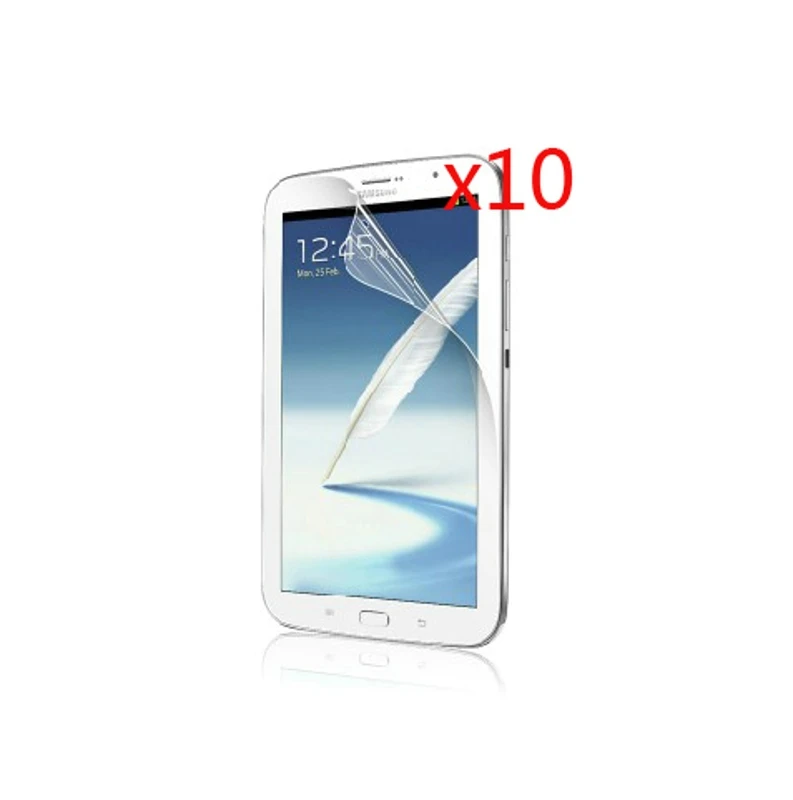 10x пленка + чистая ткань ЖК-прозрачная защитная для Samsung Galaxy Note 8 0 N5100 N5110 N5120 |