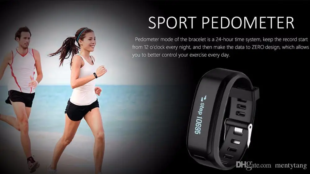 Новый Лидер продаж! F1 SmartBand Водонепроницаемый силиконовой лентой Спортивные