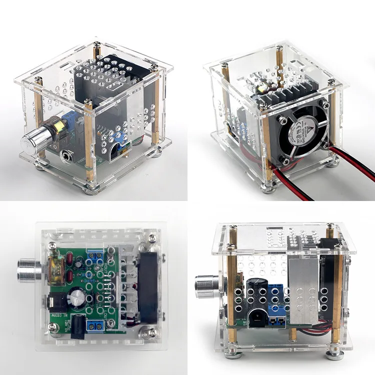 GHXAMP HIFI TDA7297 цифровой усилитель Аудио 15 Вт * 2 Мощность Плата усилителя с оболочкой