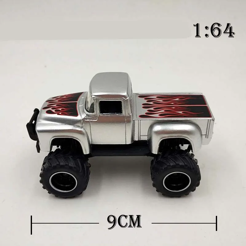 Внедорожник из сплава JADA 1:64 высокая модель больших колес F100 грузовик скорая