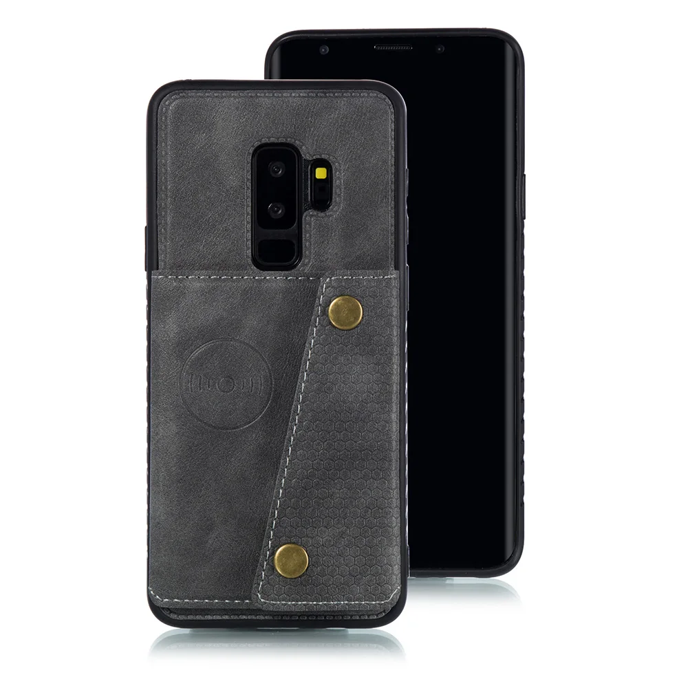 Для samsung Galaxy S9 плюс чехол Магнитная подставка + G9650 охватывает телефон Сумки