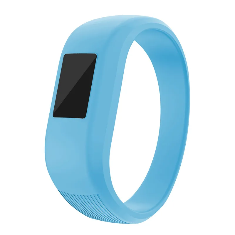 Синий Замена Браслеты Ремешок для Garmin vivofit JR часы кремния ремешок Застежка для Garmin vivofit JR часы браслет - Цвет: Синий