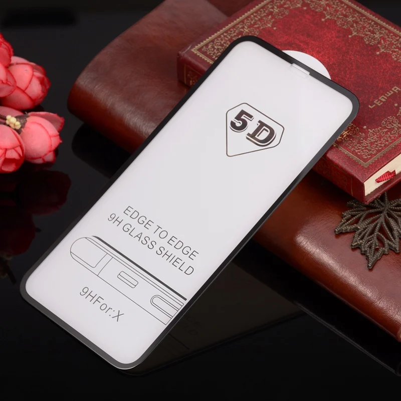 5D Защитное стекло для iPhone 11 Pro Max Xs защита экрана полное покрытие закаленное стекло для iPhone Xs Max Xr X 10 8 7 6 6S Plus